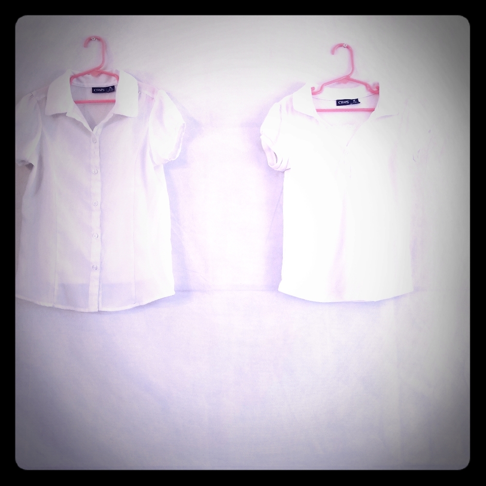 Chaps Girls sz 8/10 shirts